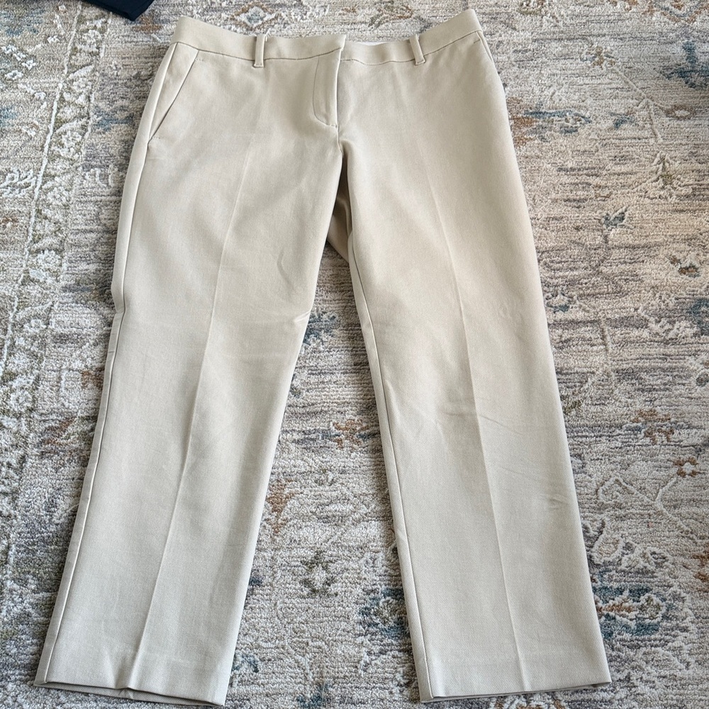 Ann Taylor Cream Trousers
